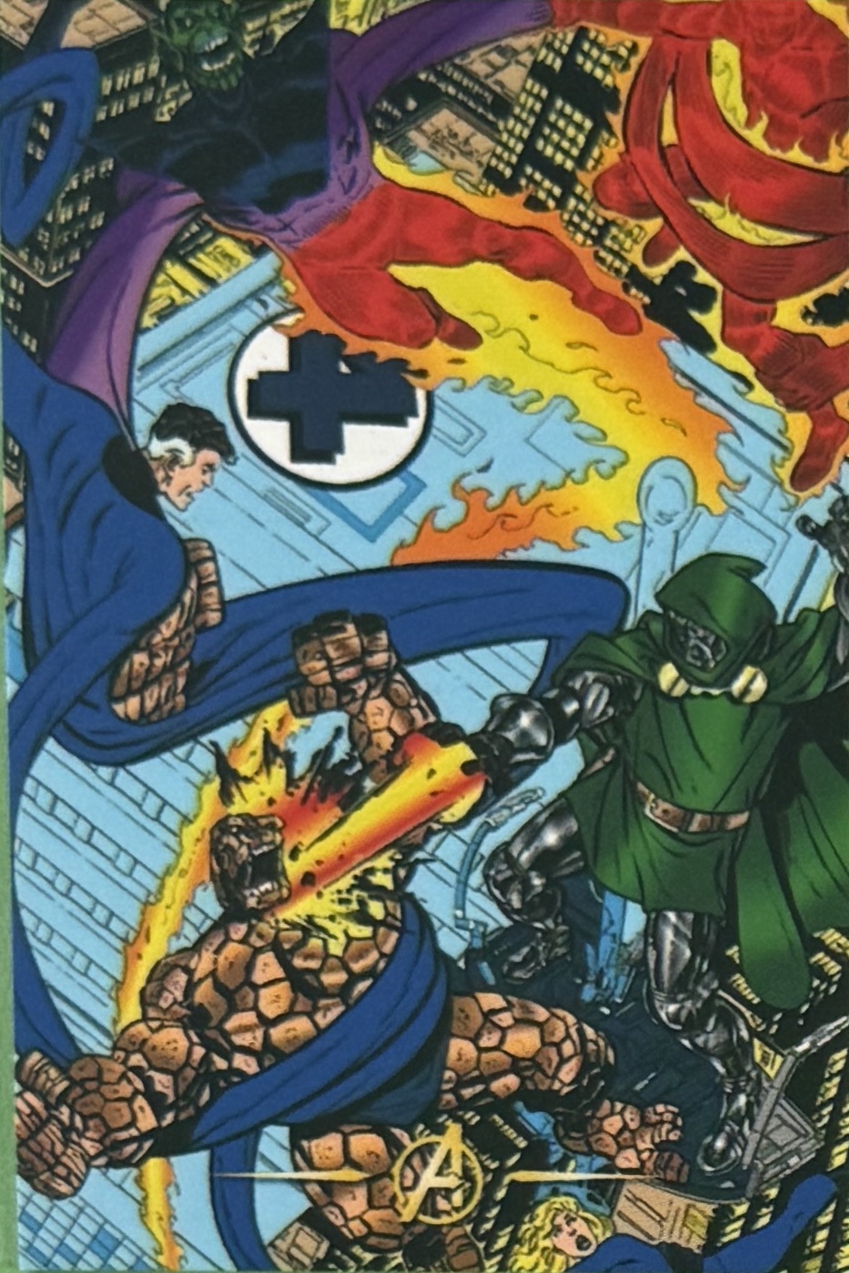 Los 4 Fantasticos VS El Super Skrull y Doctor Doom card thumbnail