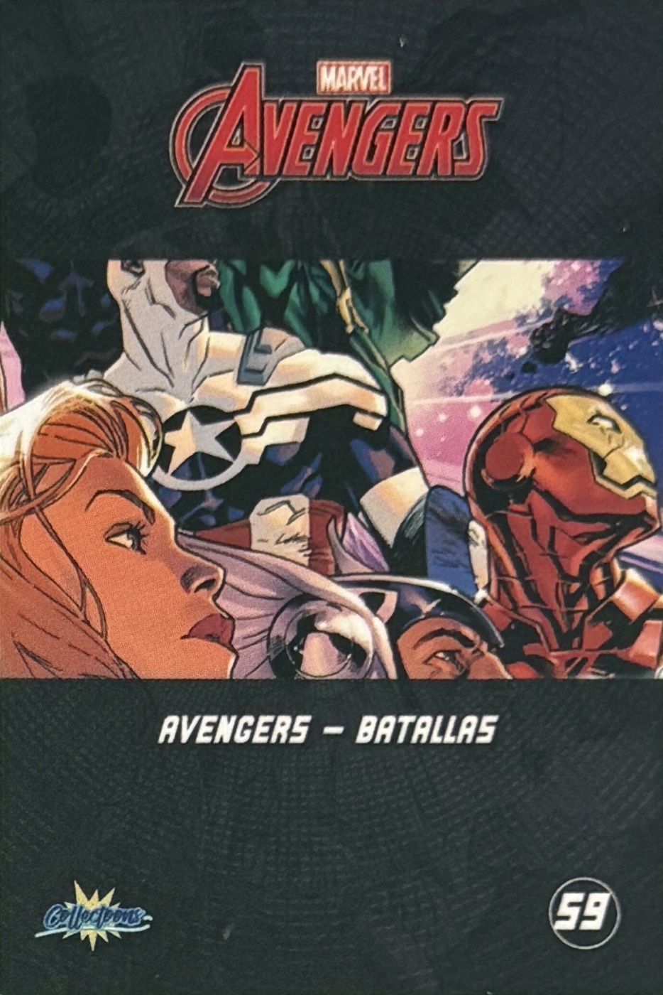 Avengers - Batallas back card image