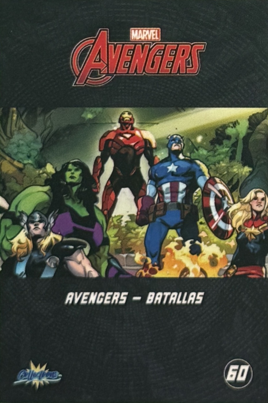 Avengers - Batallas back card image
