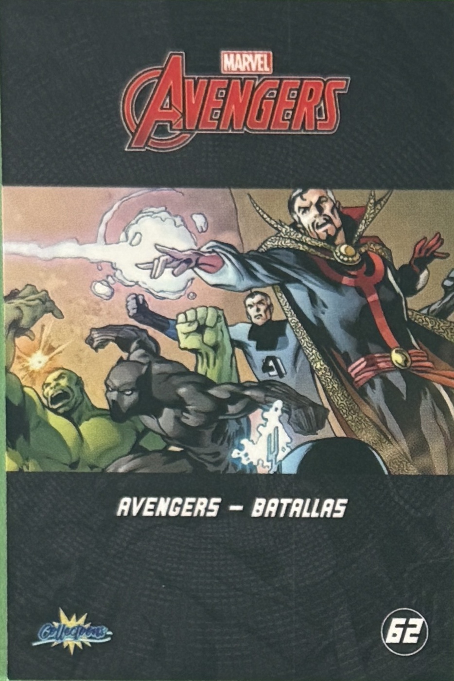 Avengers - Batallas back card image