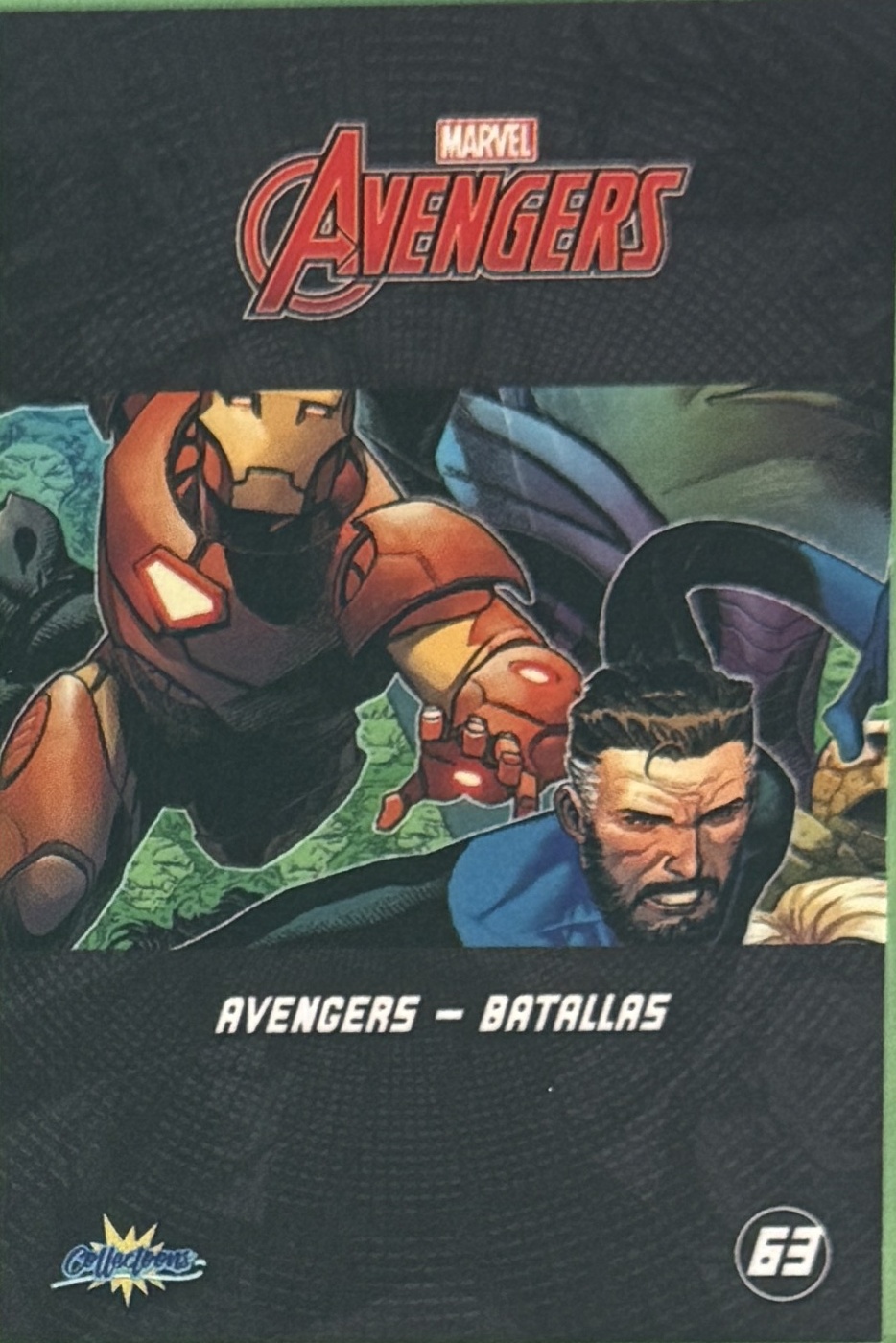Avengers - Batallas back card image