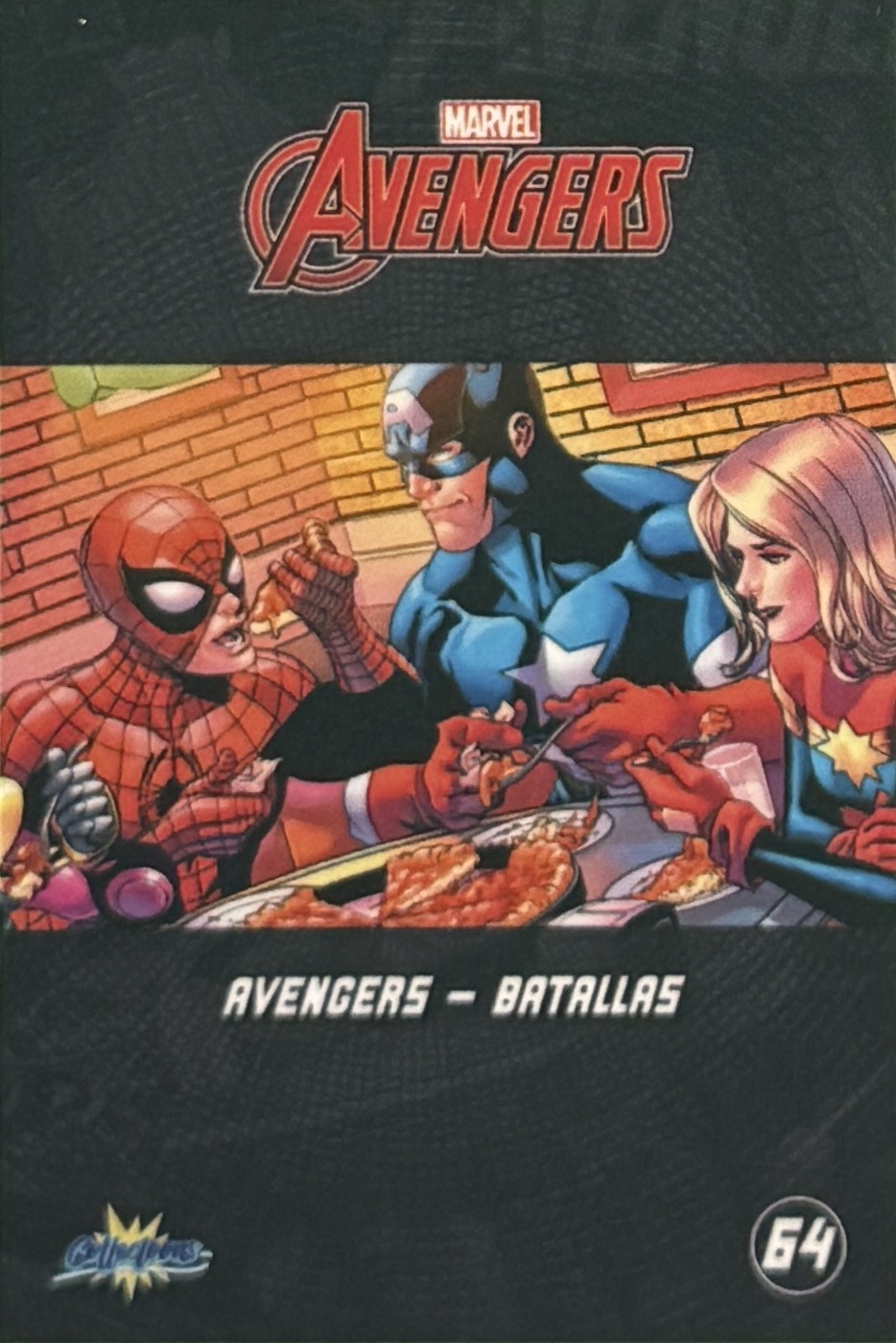 Avengers - Batallas back card image