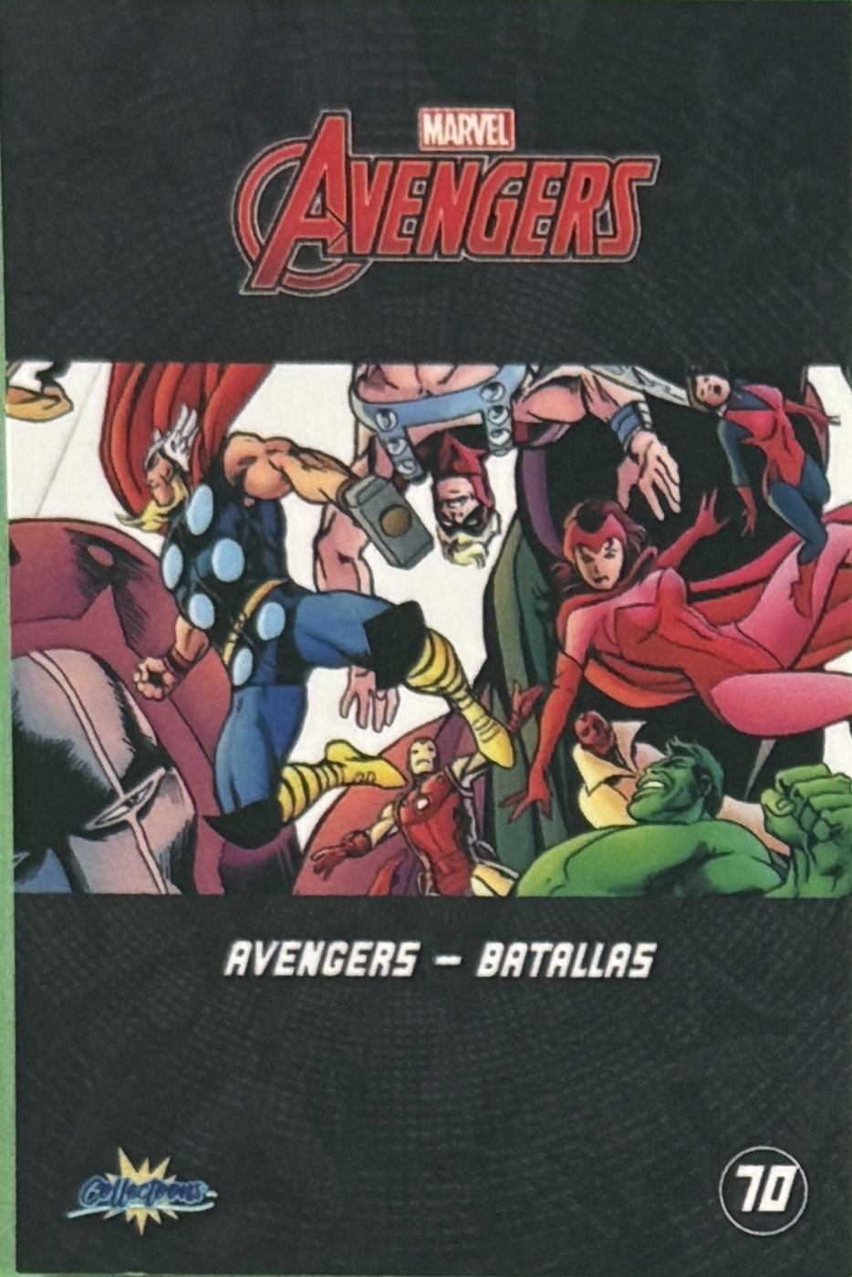 Avengers - Batallas back card image
