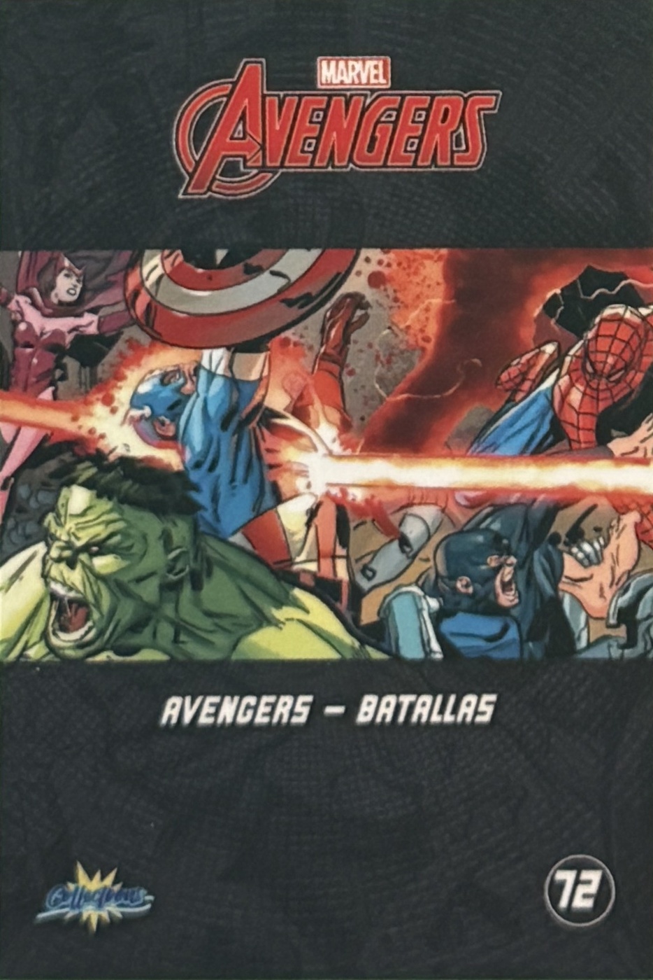 Avengers - Batallas back card image