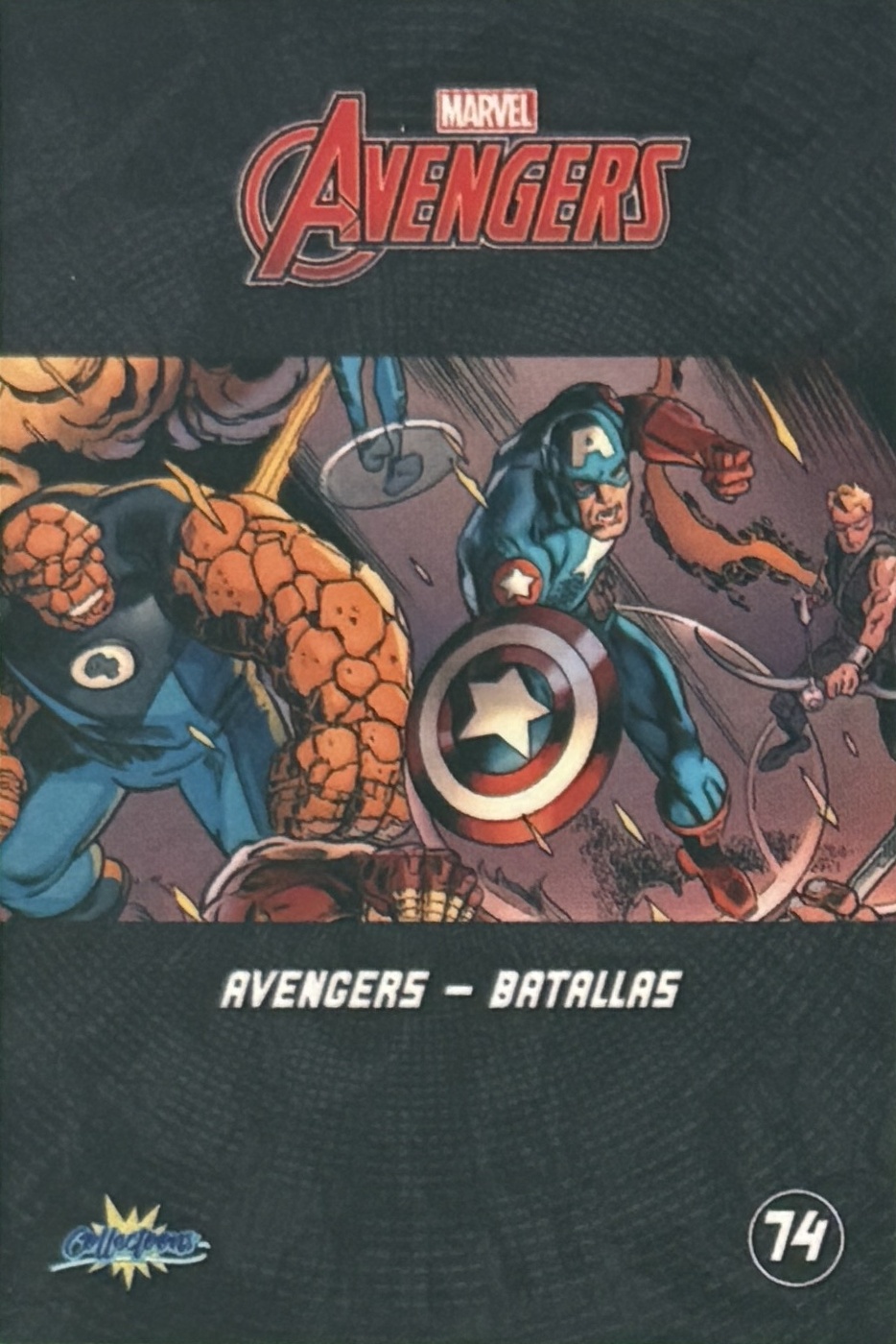 Avengers - Batallas back card image