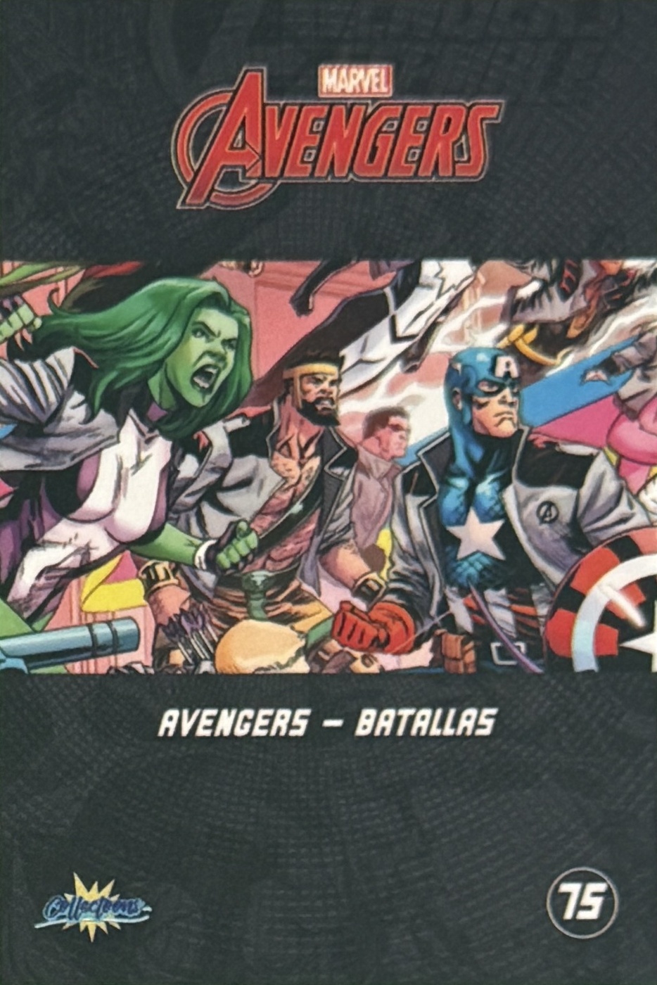 Avengers - Batallas back card image
