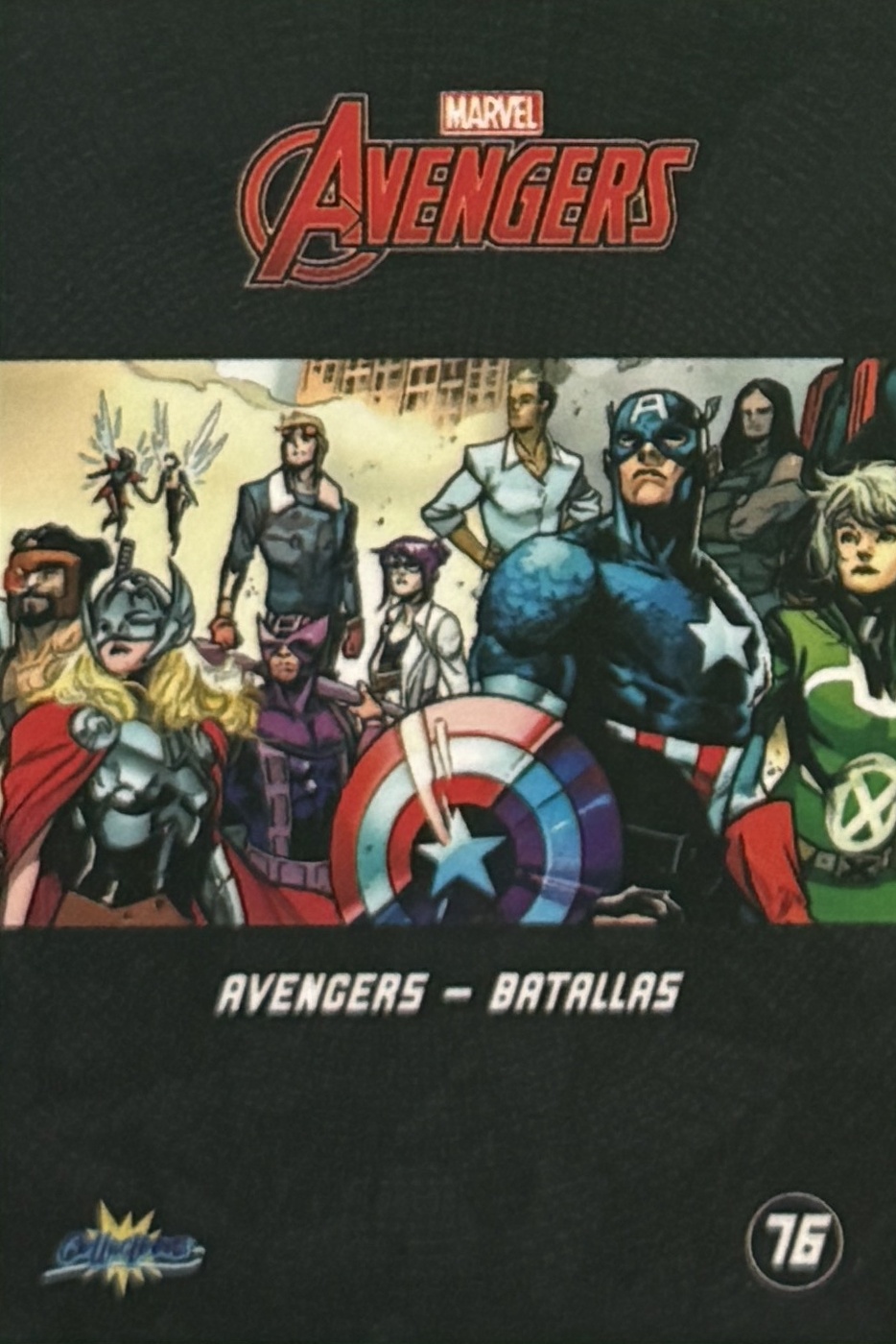 Avengers - Batallas back card image