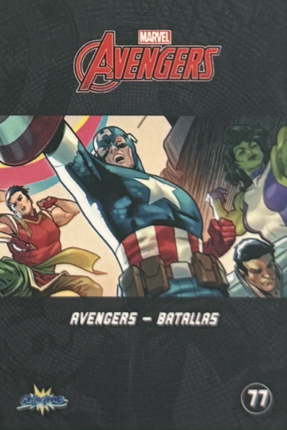 Avengers - Batallas back card image