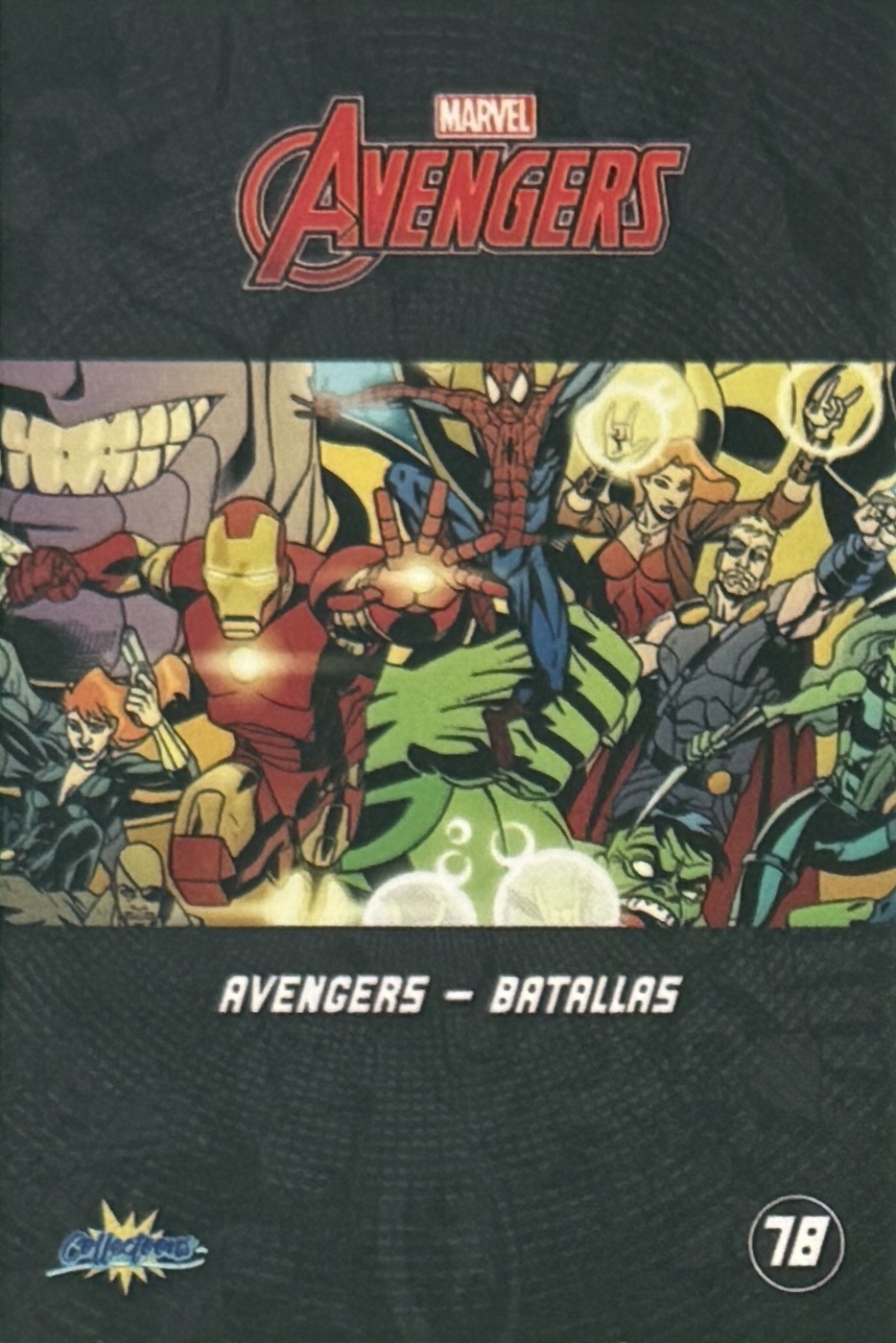 Avengers - Batallas back card image