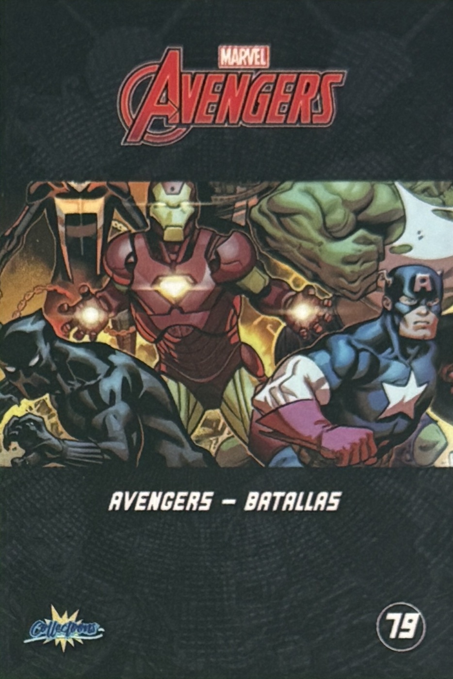 Avengers - Batallas back card image