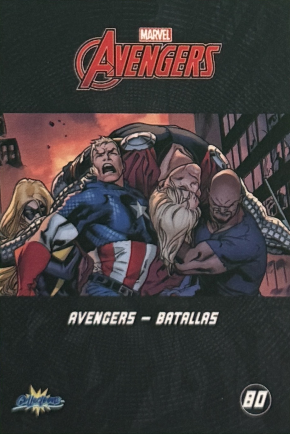 Avengers - Batallas back card image