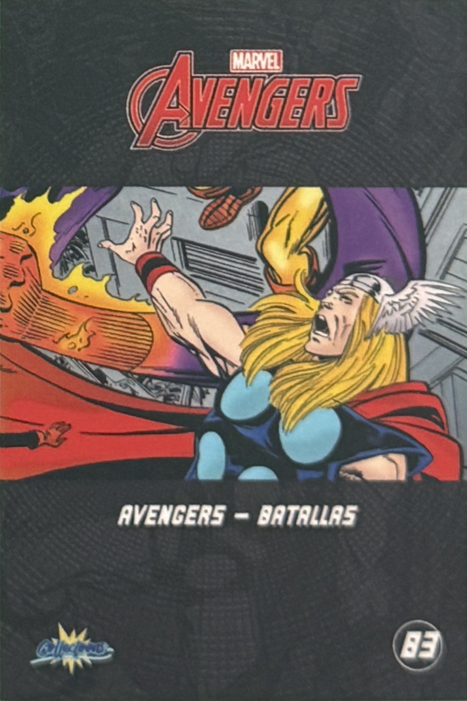 Avengers - Batallas back card image