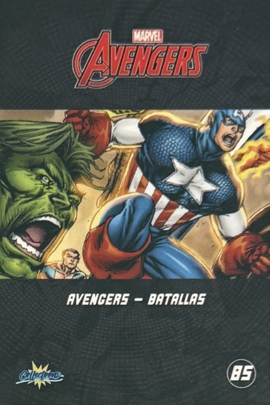 Avengers - Batallas back card image