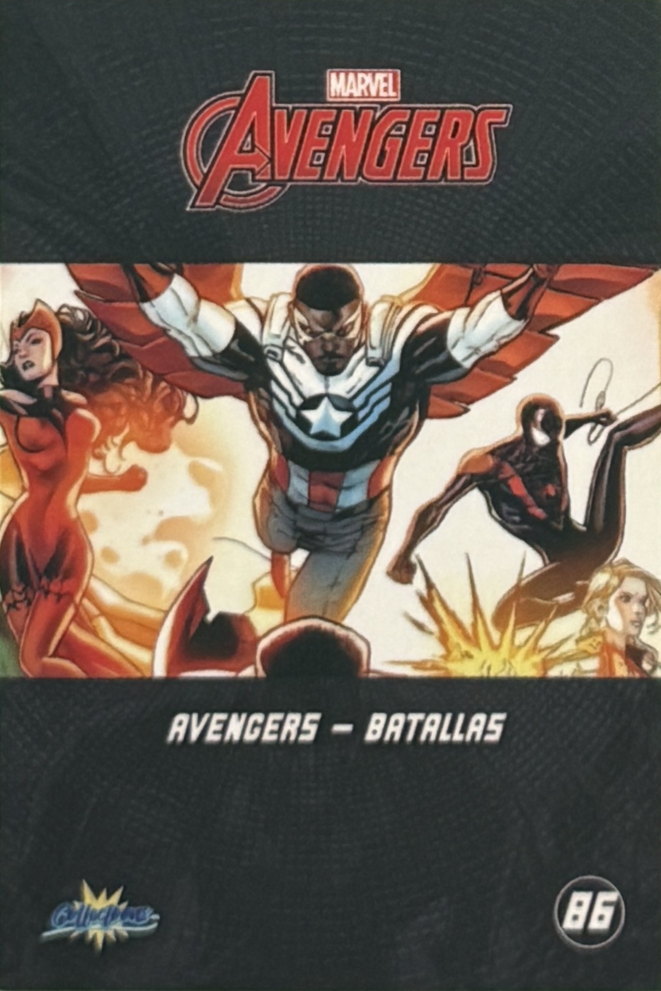 Avengers - Batallas back card image