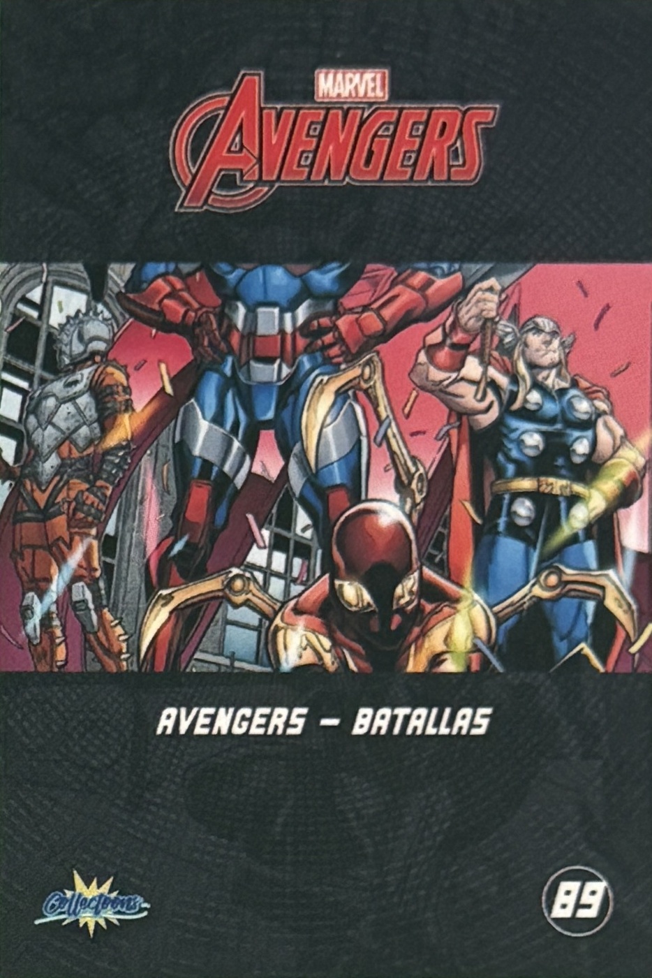 Avengers - Batallas back card image