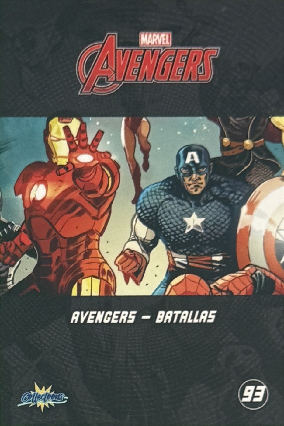 Avengers - Batallas back card image