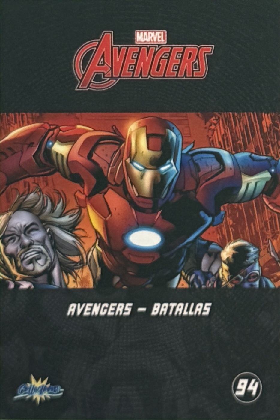 Avengers - Batallas back card image