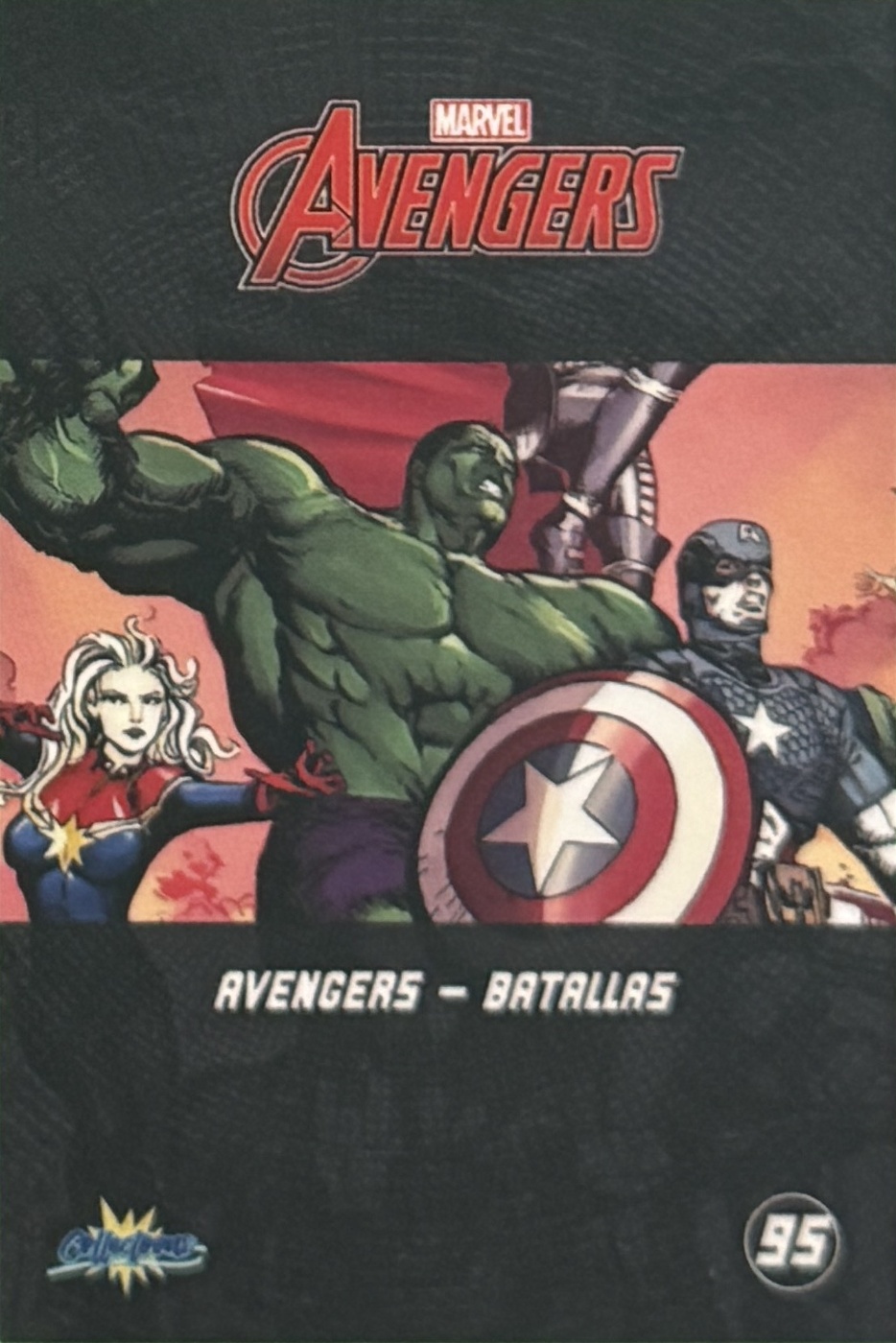 Avengers - Batallas back card image