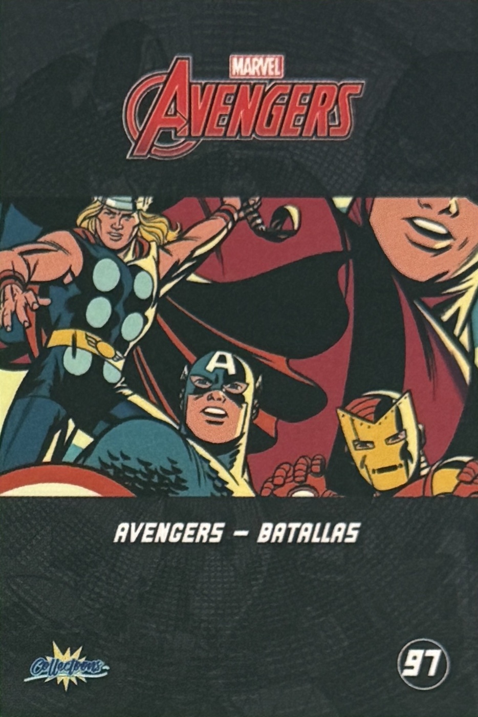 Avengers - Batallas back card image