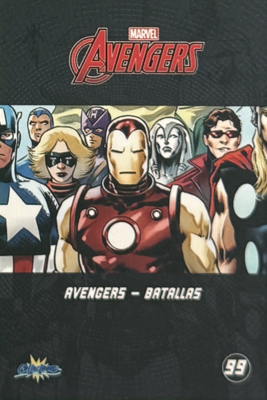 Avengers - Batallas back card image