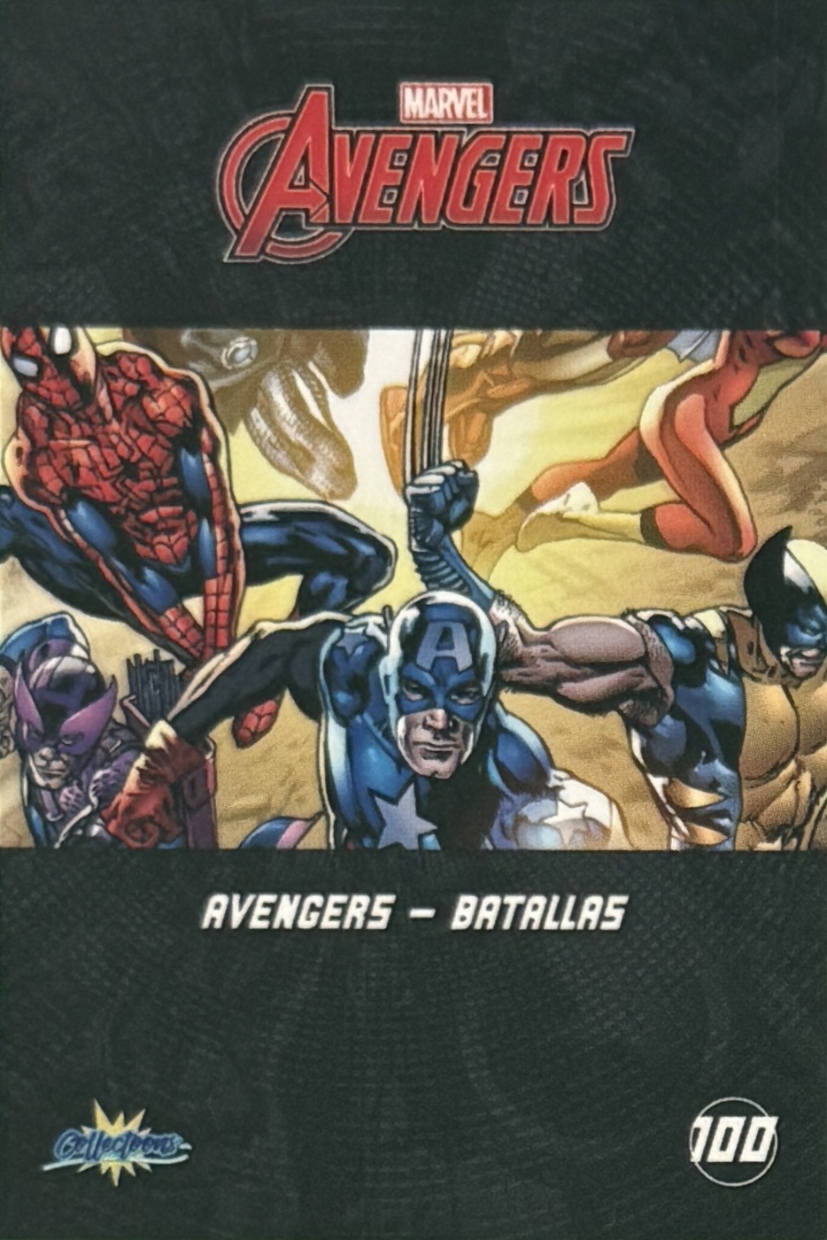 Avengers - Batallas back card image