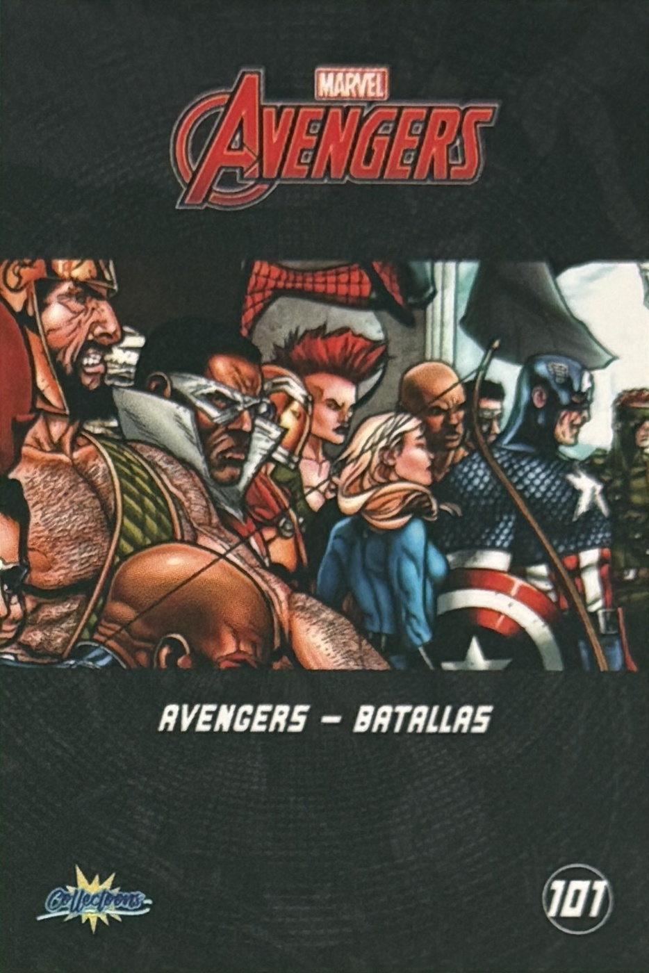 Avengers - Batallas back card image