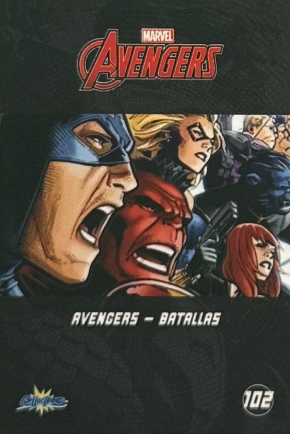 Avengers - Batallas back card image