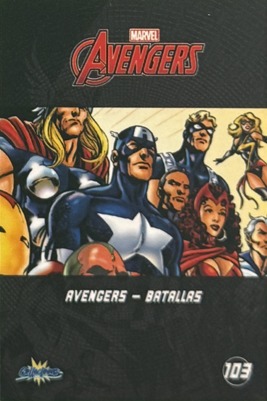 Avengers - Batallas back card image