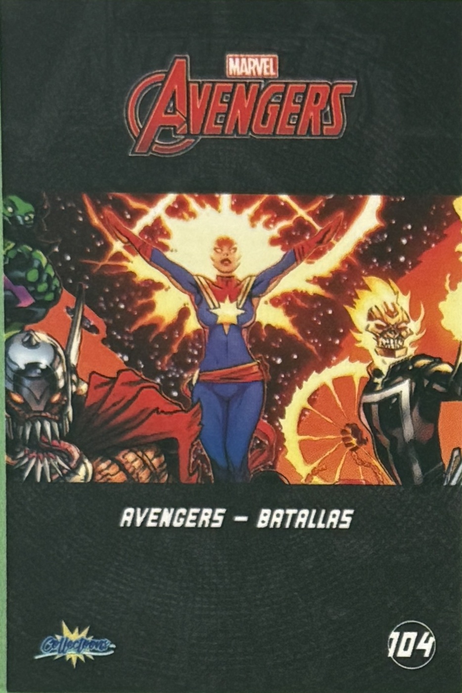 Avengers - Batallas back card image
