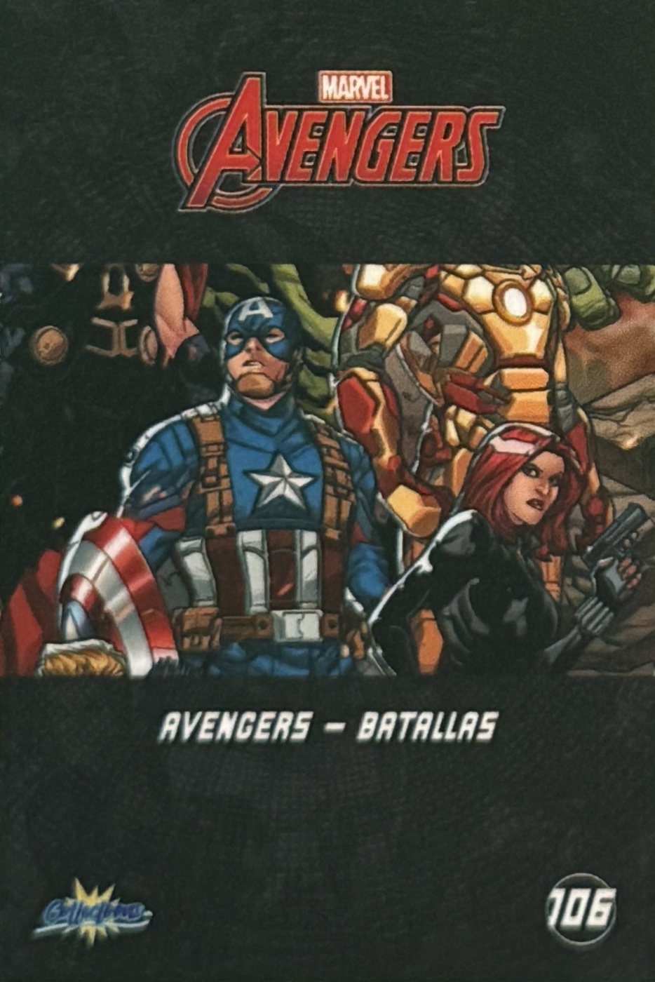 Avengers - Batallas back card image