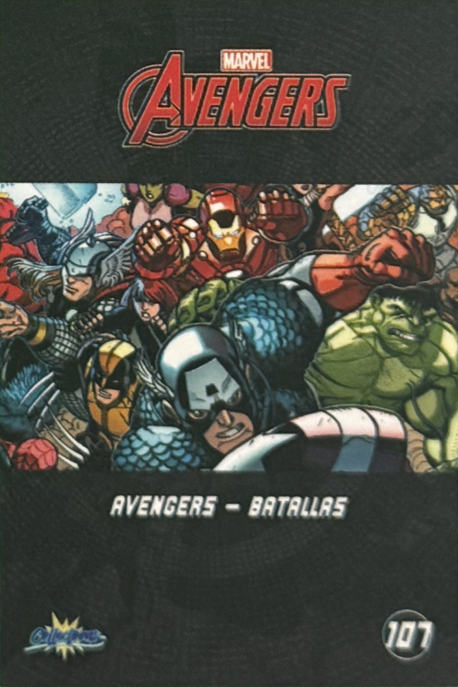 Avengers - Batallas back card image