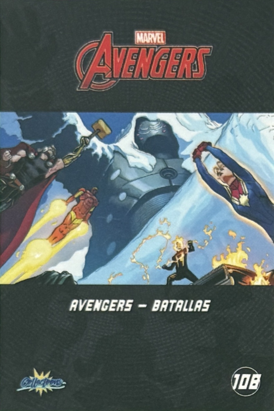 Avengers - Batallas back card image