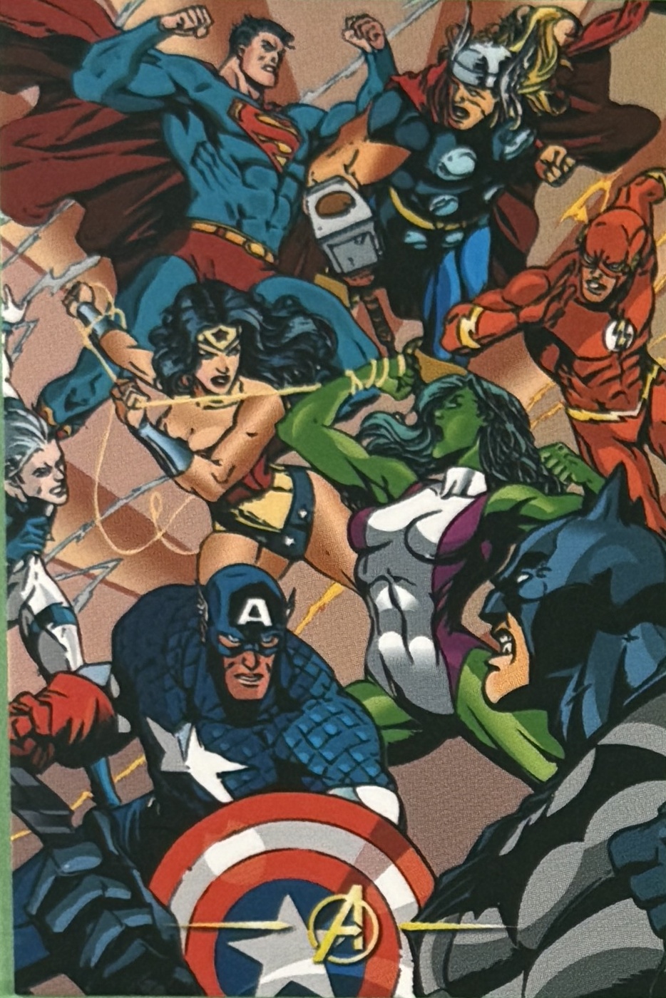 Marvel VS DC front card image