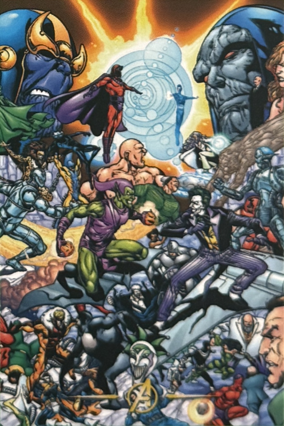 Marvel VS DC front card image