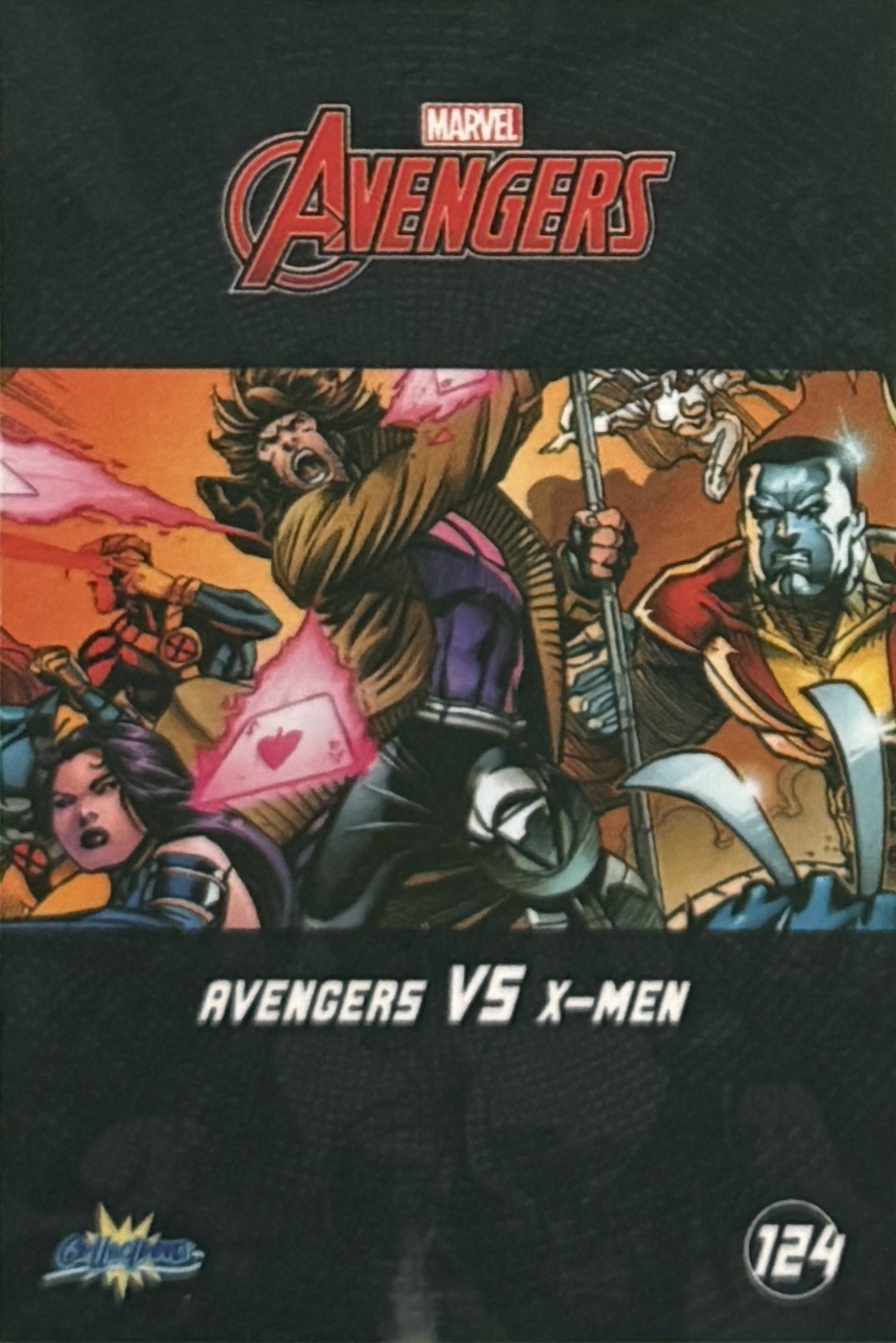Avengers VS X-Men back card image