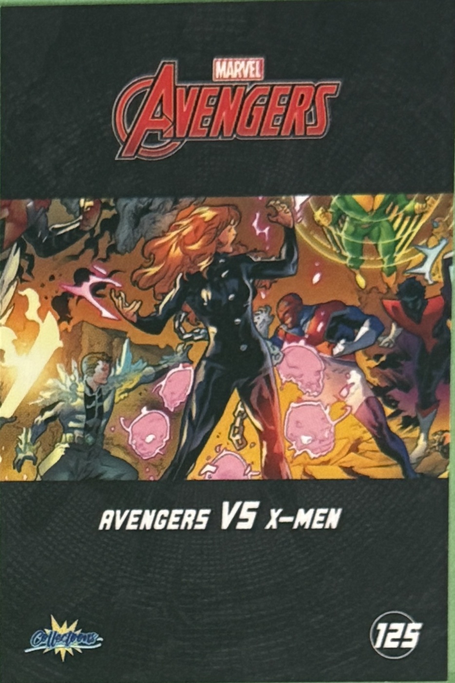 Avengers VS X-Men back card image