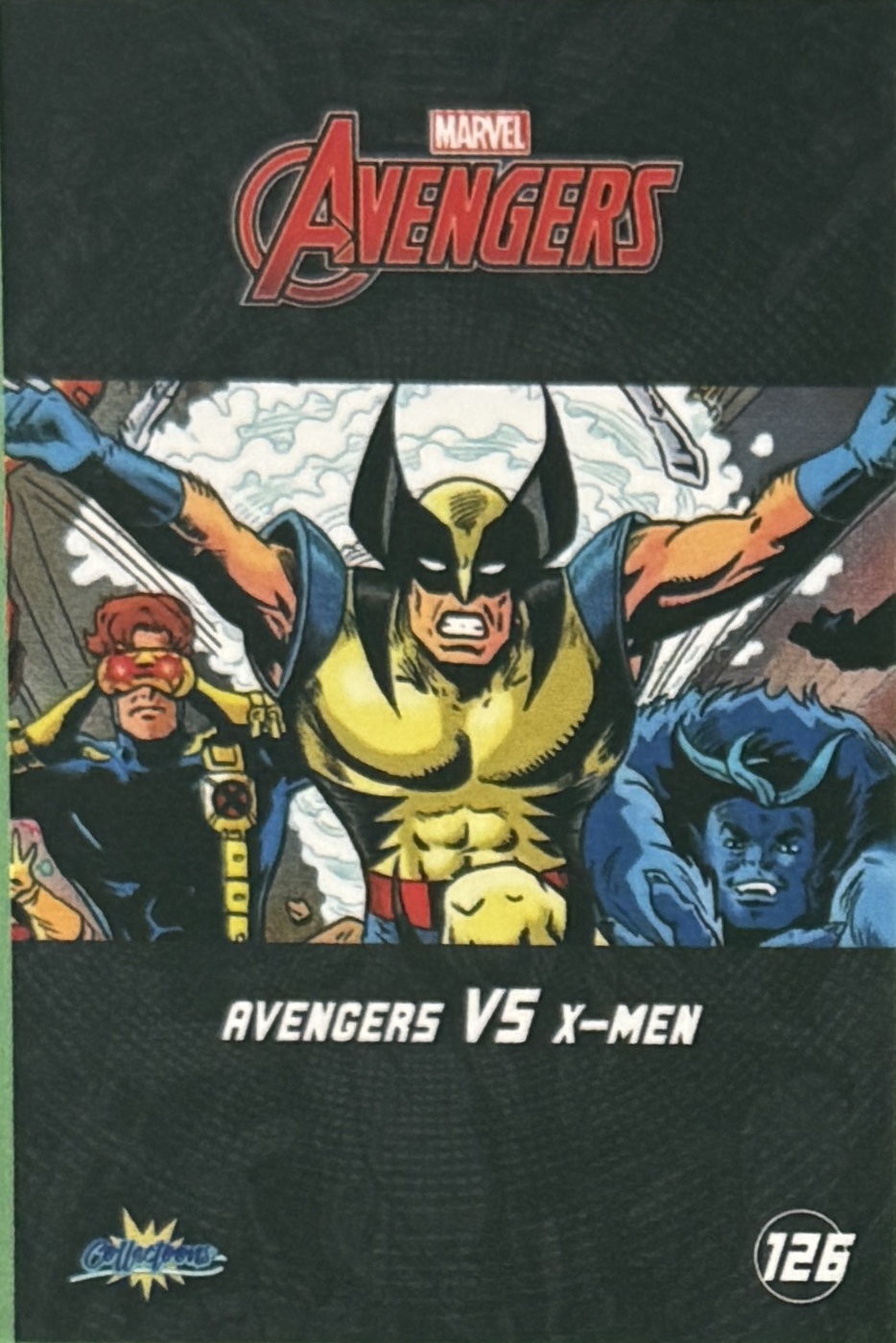Avengers VS X-Men back card image