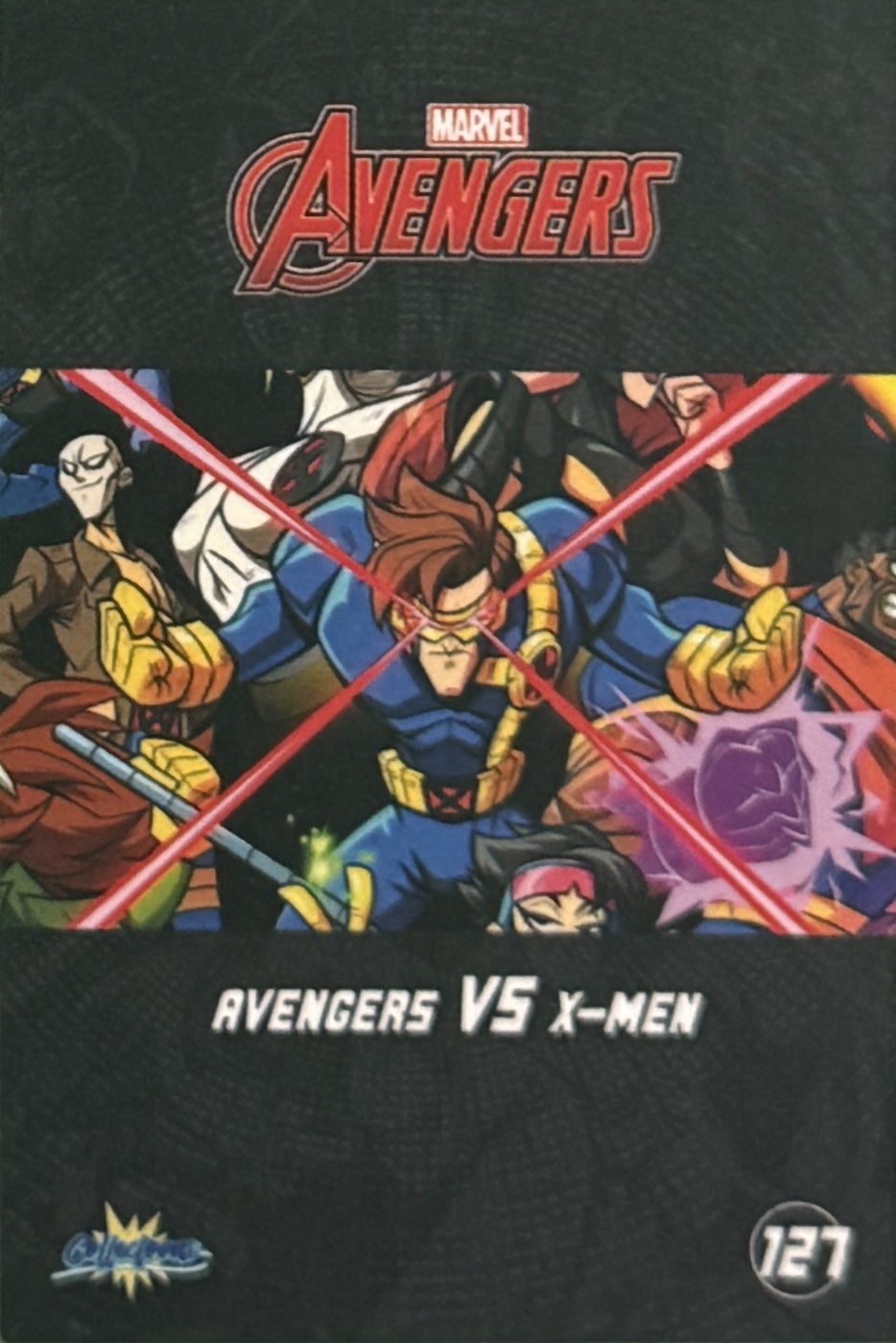 Avengers VS X-Men back card image