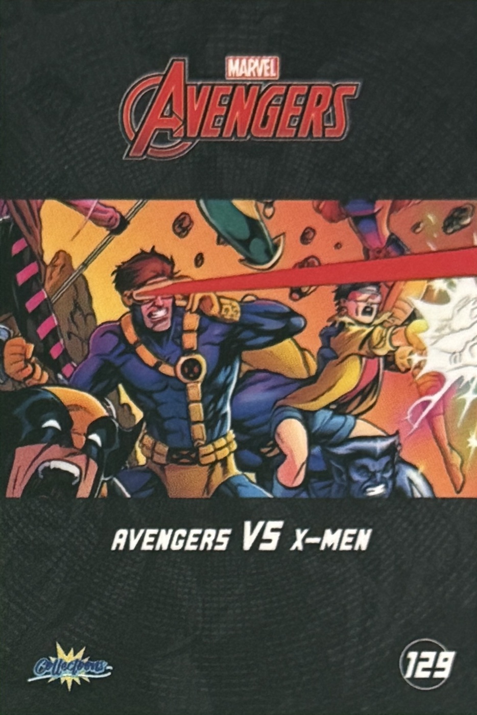Avengers VS X-Men back card image