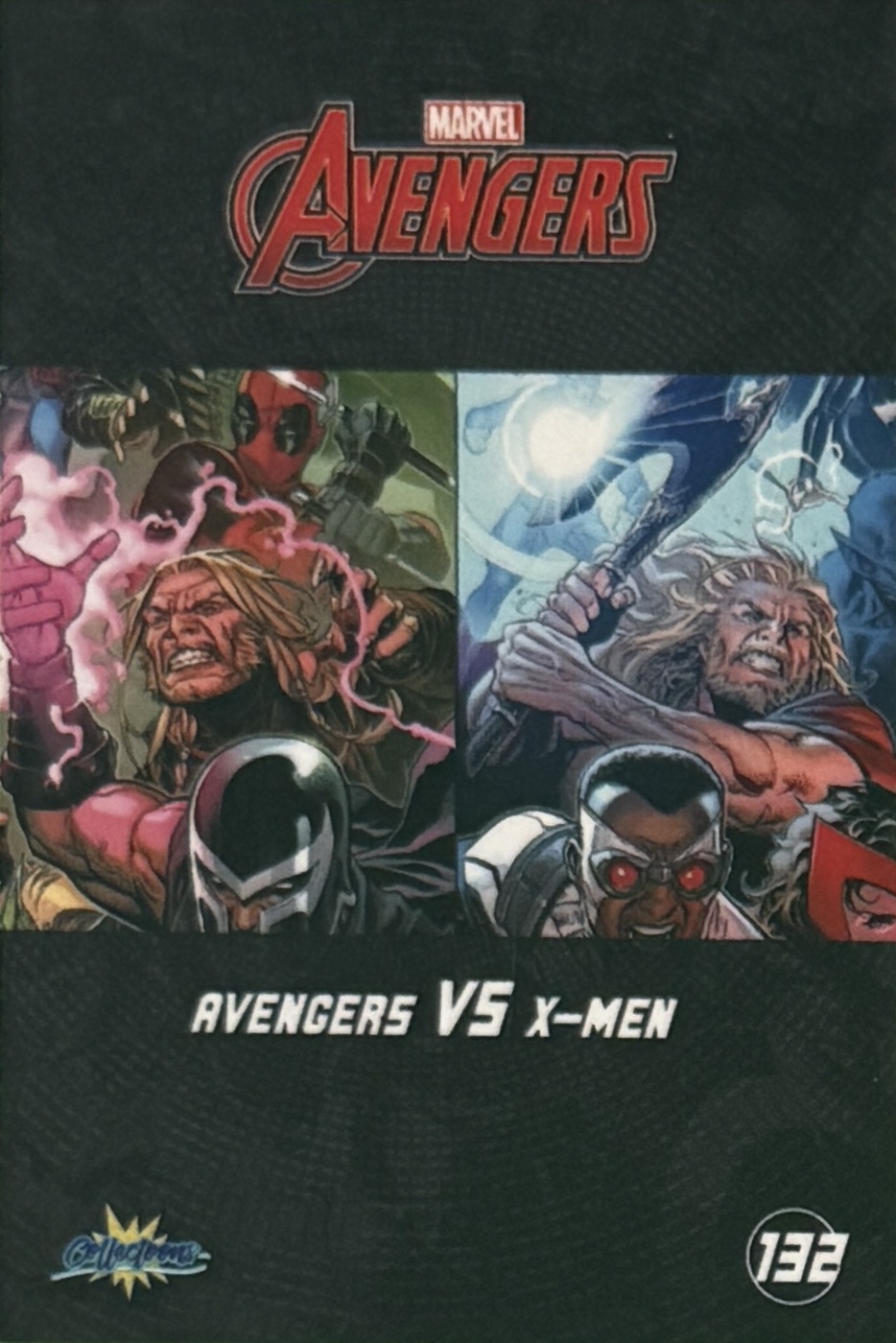 Avengers VS X-Men back card image