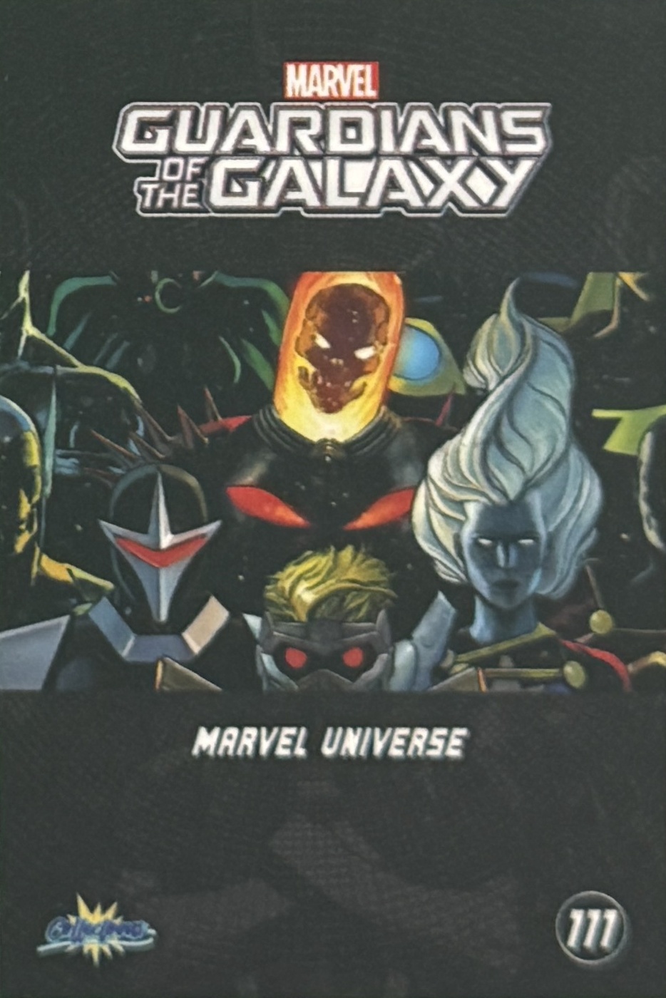 Marvel Universe back card image