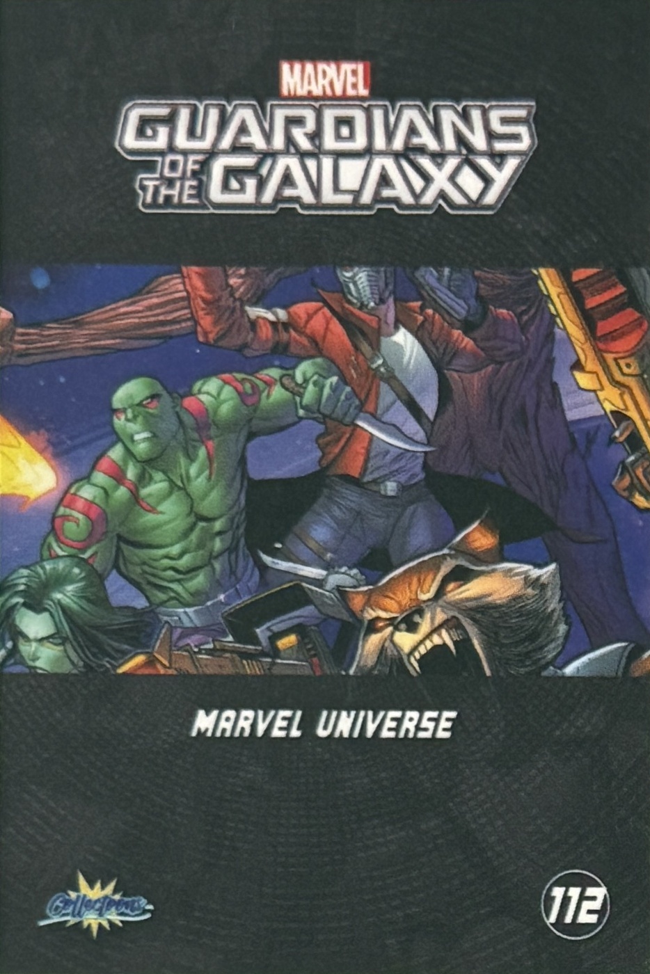Marvel Universe back card image