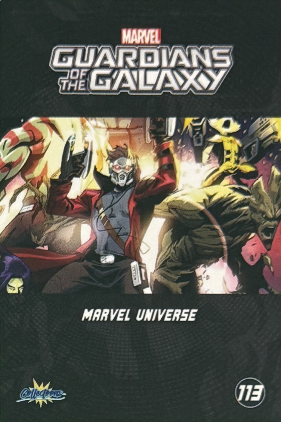 Marvel Universe back card image