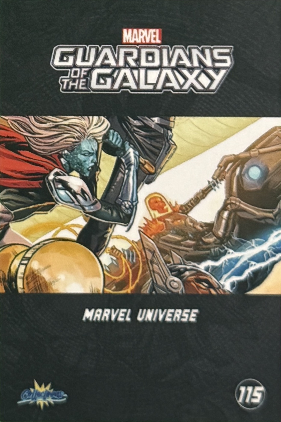 Marvel Universe back card image
