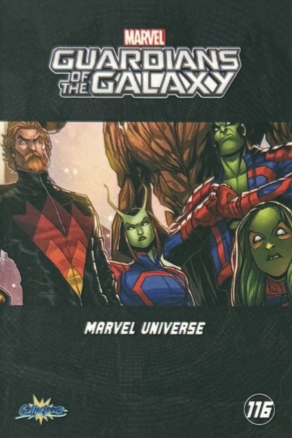 Marvel Universe back card image