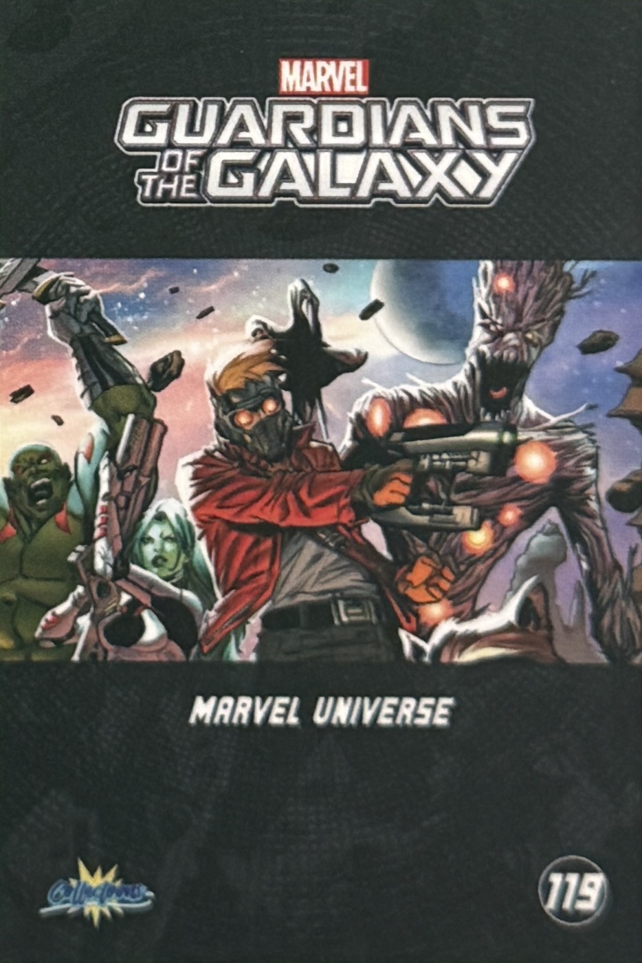 Marvel Universe back card image