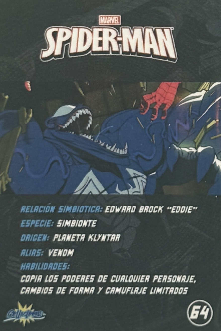 Edward Brock (Eddie) / Venom back card image