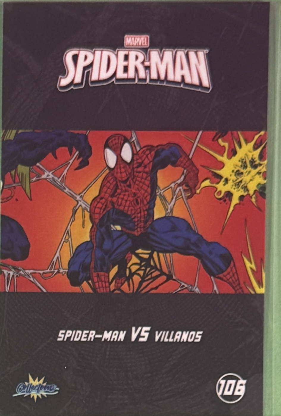 Spider-Man VS Electro back card image