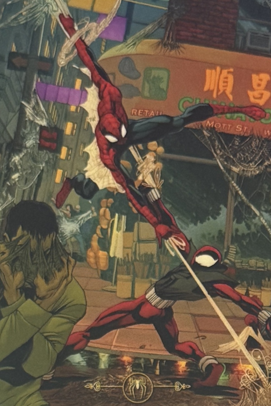 Spider-Man VS Scarlet-Spider card thumbnail