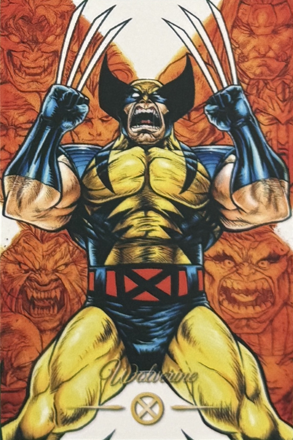James Howlett / Logan / Wolverine front artwork